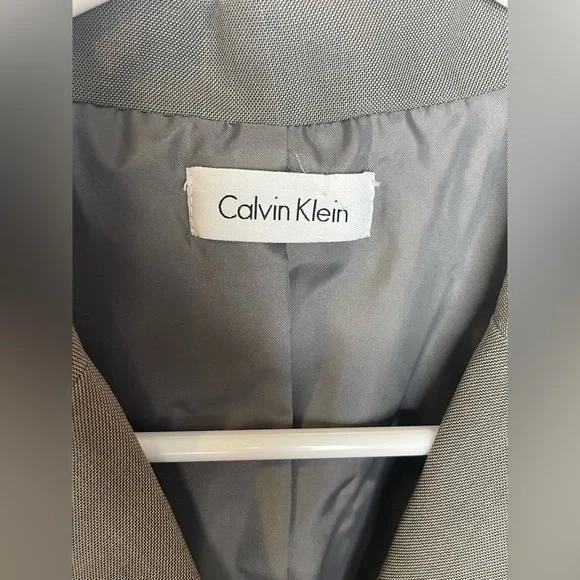 Calvin Klein Tailored A-Line Dress women’s suit for work attire career capsule - Picture 4 of 9